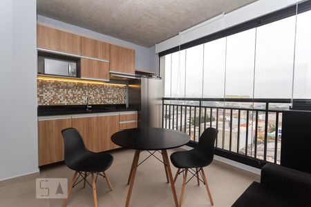 Studio à venda com 29m², 1 quarto e 1 vagaCozinha e Sala