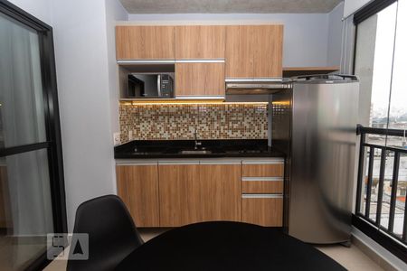 Studio à venda com 29m², 1 quarto e 1 vagaCozinha e Sala