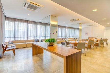 Studio para alugar com 37m², 1 quarto e 1 vagaSalão de fesas