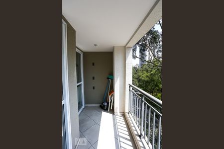 varanda de kitnet/studio à venda com 1 quarto, 38m² em Vila Andrade, São Paulo