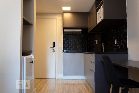 Cozinha de kitnet/studio para alugar com 1 quarto, 34m² em Vila Olímpia, São Paulo