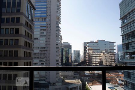 vista da Sacada de kitnet/studio para alugar com 1 quarto, 34m² em Vila Olímpia, São Paulo