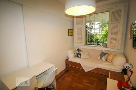 Sala de apartamento para alugar com 1 quarto, 42m² em Botafogo, Rio de Janeiro