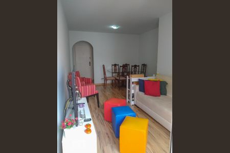 Sala de apartamento para alugar com 1 quarto, 51m² em Brooklin Novo, São Paulo