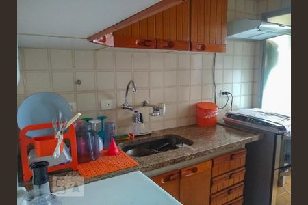 Cozinha de apartamento para alugar com 1 quarto, 51m² em Brooklin Novo, São Paulo