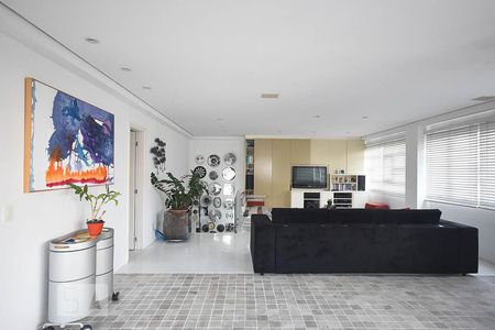 Sala  da Cobertura de apartamento à venda com 4 quartos, 400m² em Vila Suzana, São Paulo