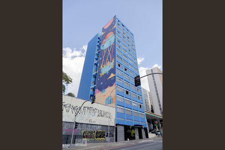 Studio à venda com 35m², 1 quarto e sem vagaFachada