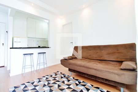 Sala de apartamento à venda com 1 quarto, 38m² em Vila Suzana, São Paulo