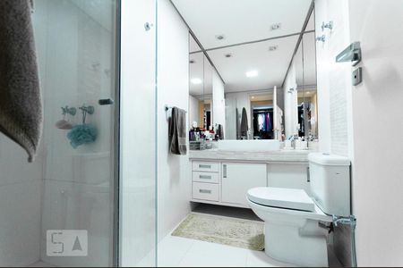 Apartamento para alugar com 105m², 2 quartos e 1 vagaBanheiro da Suíte