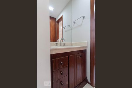 Banheiro social - armários de apartamento à venda com 2 quartos, 103m² em Savassi, Belo Horizonte