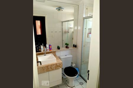 Banheiro - Suite de apartamento à venda com 3 quartos, 82m² em Vila Nova Teixeira, Campinas