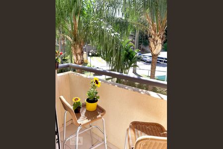 Varanda da sala de apartamento à venda com 3 quartos, 82m² em Vila Nova Teixeira, Campinas