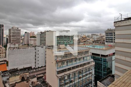 Vista de kitnet/studio para alugar com 1 quarto, 39m² em República, São Paulo