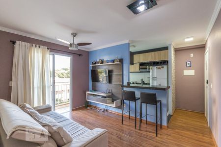 Sala de apartamento para alugar com 2 quartos, 52m² em Bonfim, Campinas