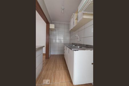 Cozinha de apartamento à venda com 1 quarto, 32m² em Jardim Itu Sabará, Porto Alegre