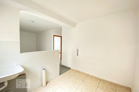 Cozinha e Área de Serviço de apartamento à venda com 2 quartos, 42m² em Santo André, São Leopoldo