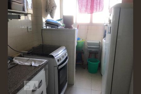Cozinha de apartamento para alugar com 1 quarto, 48m² em Vila Brasílio Machado, São Paulo