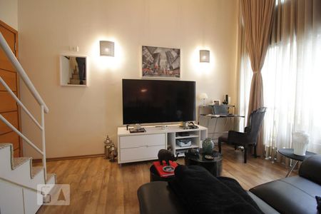 Sala de apartamento para alugar com 1 quarto, 58m² em Vila Andrade, São Paulo