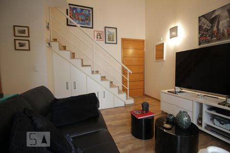 Sala de apartamento para alugar com 1 quarto, 58m² em Vila Andrade, São Paulo