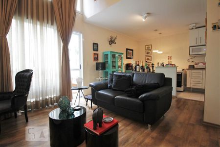 Sala de apartamento para alugar com 1 quarto, 58m² em Vila Andrade, São Paulo