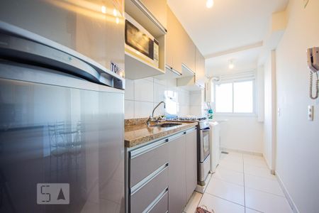 Cozinha de apartamento à venda com 2 quartos, 64m² em São Geraldo, Porto Alegre