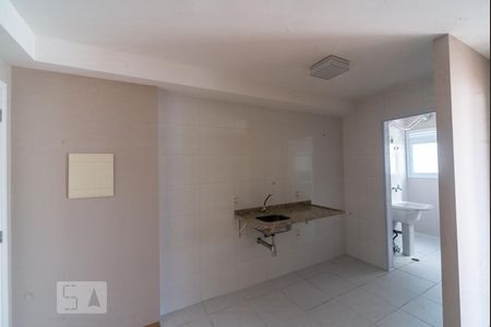 Cozinha de apartamento para alugar com 1 quarto, 40m² em Jardim Brasília (zona Norte), São Paulo