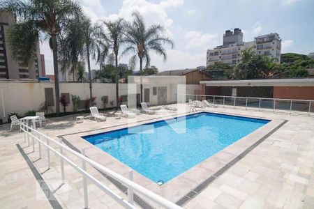 Piscina de apartamento para alugar com 3 quartos, 93m² em Chácara Santo Antônio (zona Sul), São Paulo