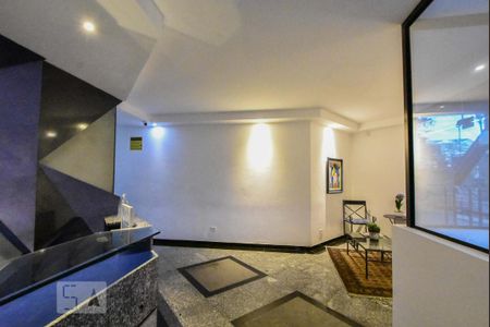 Hall de kitnet/studio para alugar com 1 quarto, 37m² em Brooklin Paulista, São Paulo