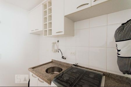 Cozinha de kitnet/studio à venda com 1 quarto, 30m² em Santa Cecília, São Paulo