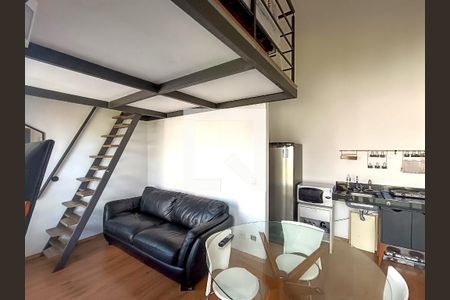 Sala/Cozinha de kitnet/studio para alugar com 1 quarto, 46m² em Perdizes, São Paulo