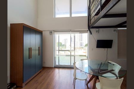 Sala/Cozinha de kitnet/studio para alugar com 1 quarto, 46m² em Perdizes, São Paulo