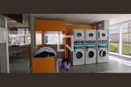 Studio para alugar com 46m², 1 quarto e 1 vaga Studio para alugar com 46m², 1 quarto e 1 vagaÁrea comum - Lavanderia