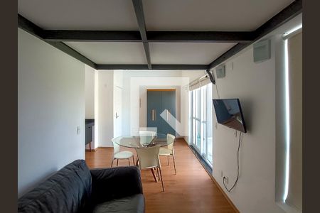 Sala/Cozinha de kitnet/studio para alugar com 1 quarto, 46m² em Perdizes, São Paulo