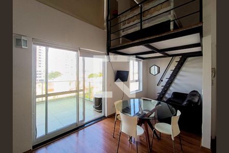 Sala/Cozinha de kitnet/studio para alugar com 1 quarto, 46m² em Perdizes, São Paulo