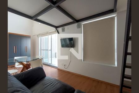 Sala/Cozinha de kitnet/studio para alugar com 1 quarto, 46m² em Perdizes, São Paulo