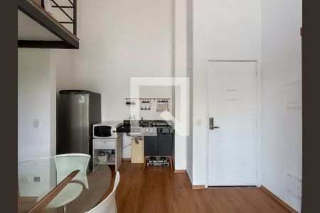 Sala/Cozinha de kitnet/studio para alugar com 1 quarto, 46m² em Perdizes, São Paulo