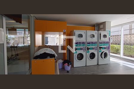 Studio para alugar com 46m², 1 quarto e 1 vaga Studio para alugar com 46m², 1 quarto e 1 vagaÁrea comum - Lavanderia