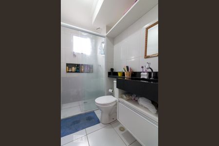 Apartamento para alugar com 55m², 2 quartos e 1 vagaBanheiro quarto 2 suíte