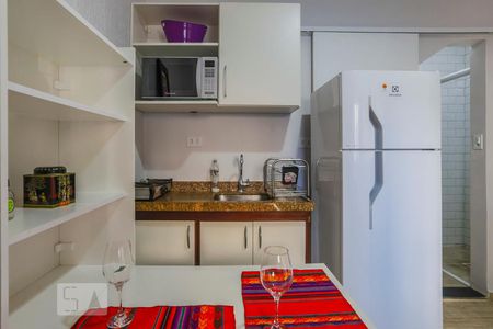 Cozinha - Armários de kitnet/studio para alugar com 1 quarto, 20m² em Vila Mariana, São Paulo
