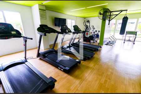 Área comum - Academia de apartamento à venda com 1 quarto, 49m² em Vila Andrade, São Paulo