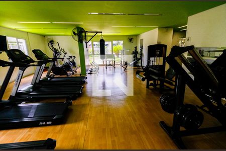Área comum - Academia de apartamento à venda com 1 quarto, 49m² em Vila Andrade, São Paulo