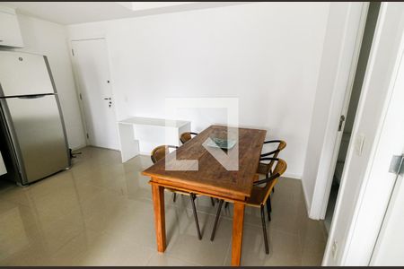 Sala de Jantar de apartamento à venda com 1 quarto, 49m² em Vila Andrade, São Paulo