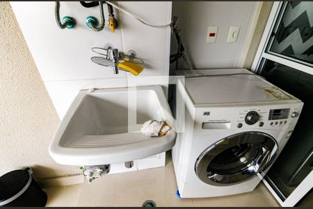 Area de serviço de apartamento à venda com 1 quarto, 49m² em Vila Andrade, São Paulo