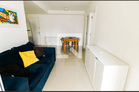 Sala de apartamento à venda com 1 quarto, 49m² em Vila Andrade, São Paulo