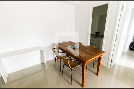 Sala de Jantar de apartamento à venda com 1 quarto, 49m² em Vila Andrade, São Paulo