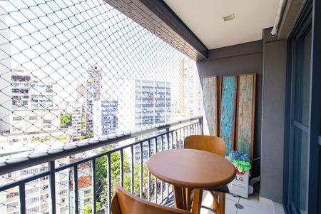 Varanda de kitnet/studio à venda com 1 quarto, 38m² em Bela Vista, São Paulo
