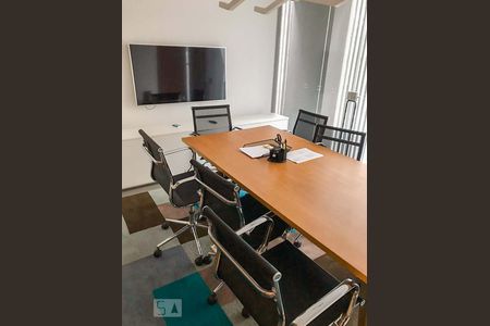 Salão de Reunião de kitnet/studio à venda com 1 quarto, 52m² em Indianópolis, São Paulo