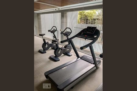Área comum - Academia de kitnet/studio à venda com 1 quarto, 52m² em Indianópolis, São Paulo