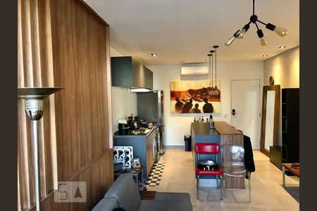 Studio à venda com 52m², 1 quarto e 1 vagaSala