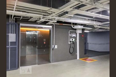 Bicicletário de kitnet/studio à venda com 1 quarto, 52m² em Indianópolis, São Paulo